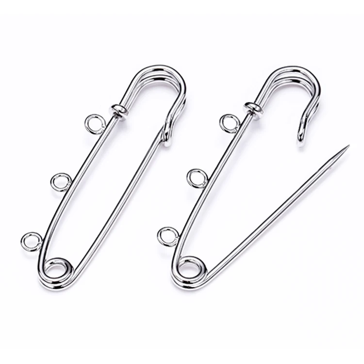 large black safety pins