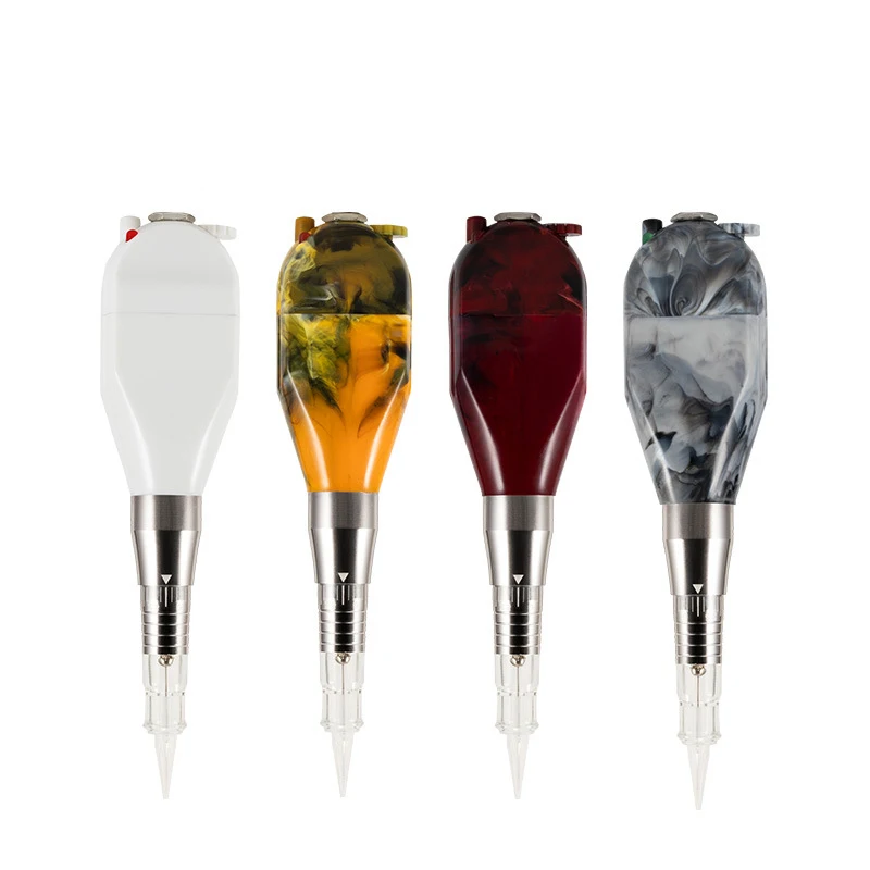 

Permanent makeup Pen Machines for Lip Eyebrow Solid Color Custom Logo Rotary Tattoo Thin size Lady Gun