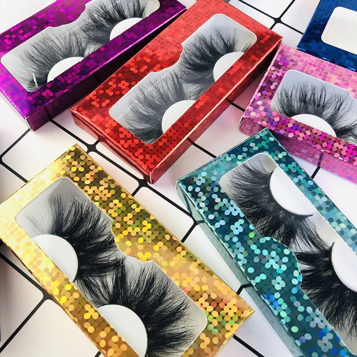 

Strip Lashes Oem pink Packaging Free sample Eyelash, Black color