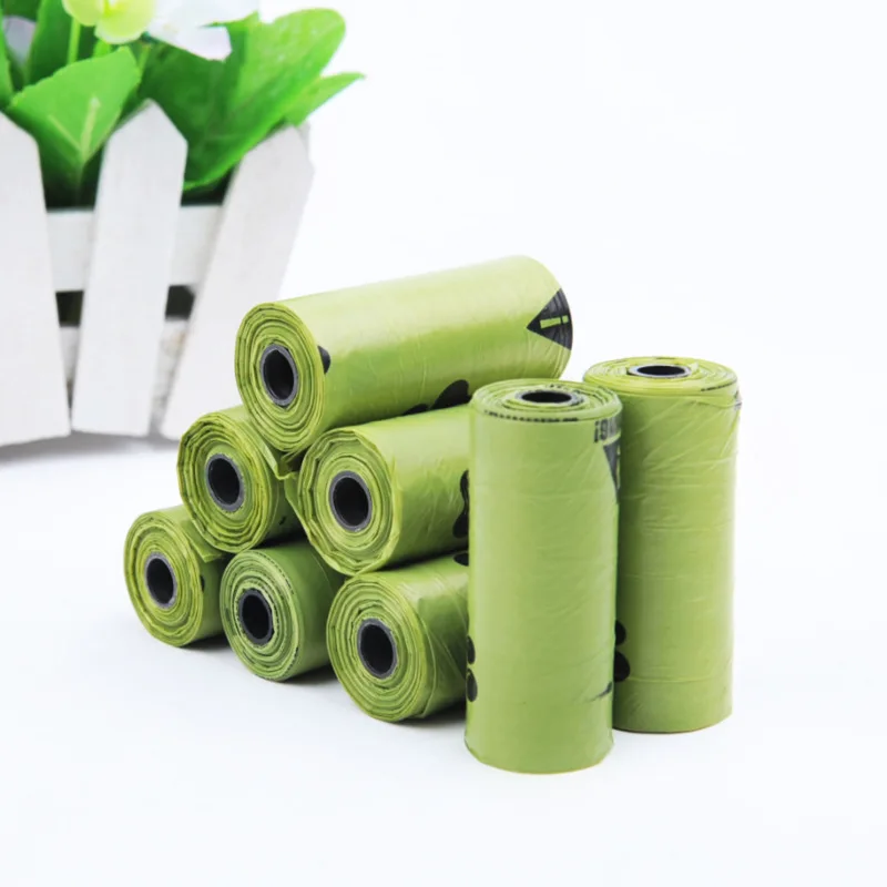 

wholesale eco-friendly Biodegradable pet waste poop bags pet poop bags, Green