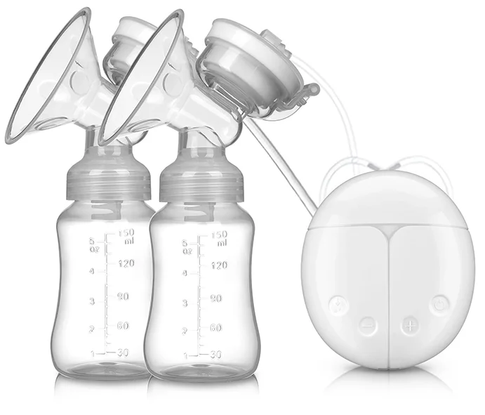 

Bilateral Milk Feeding Electric Breast Pump 100% Food Grade PP+Silicone, Pantone color