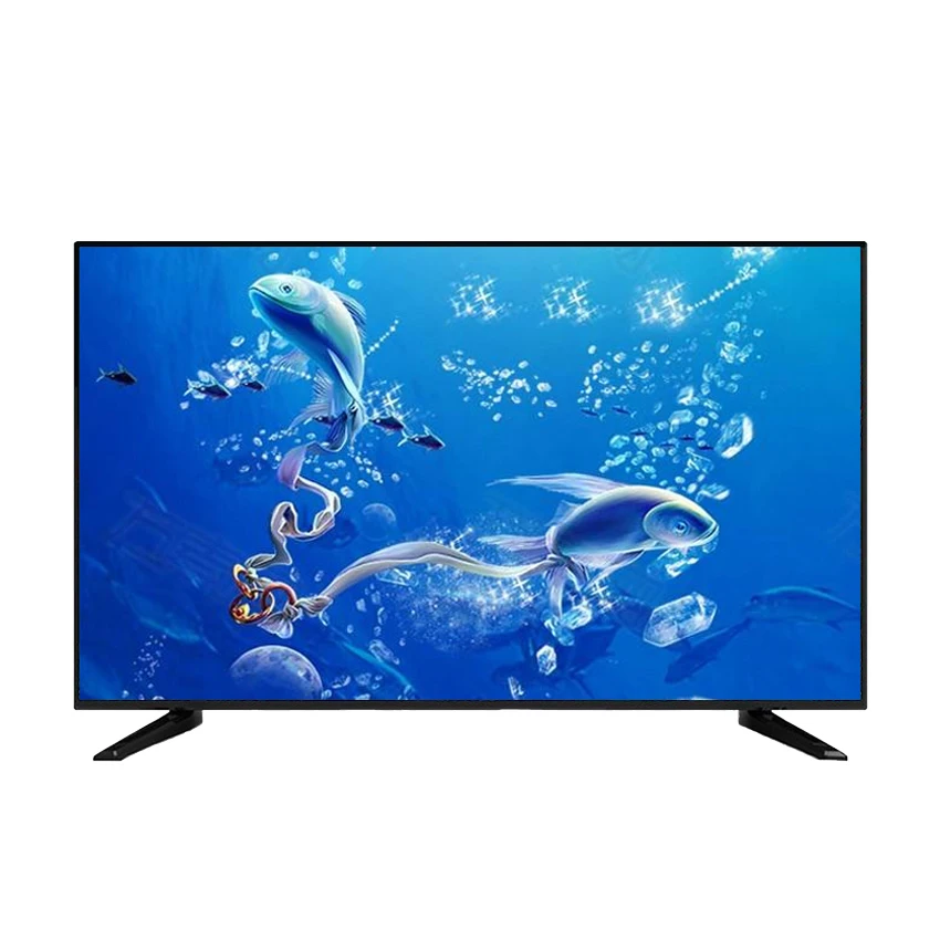 

smart LED TV smart 55 television 4k lde tv 8K plasma full HD wholesale pakistan, Black