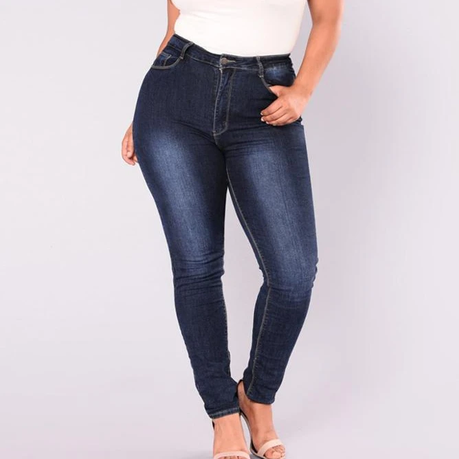 

factory price good quality plus size women jeans