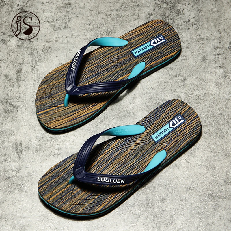 

Summer new men slippers 2021 custom flip flops for men comfortable custom sandal, Picture