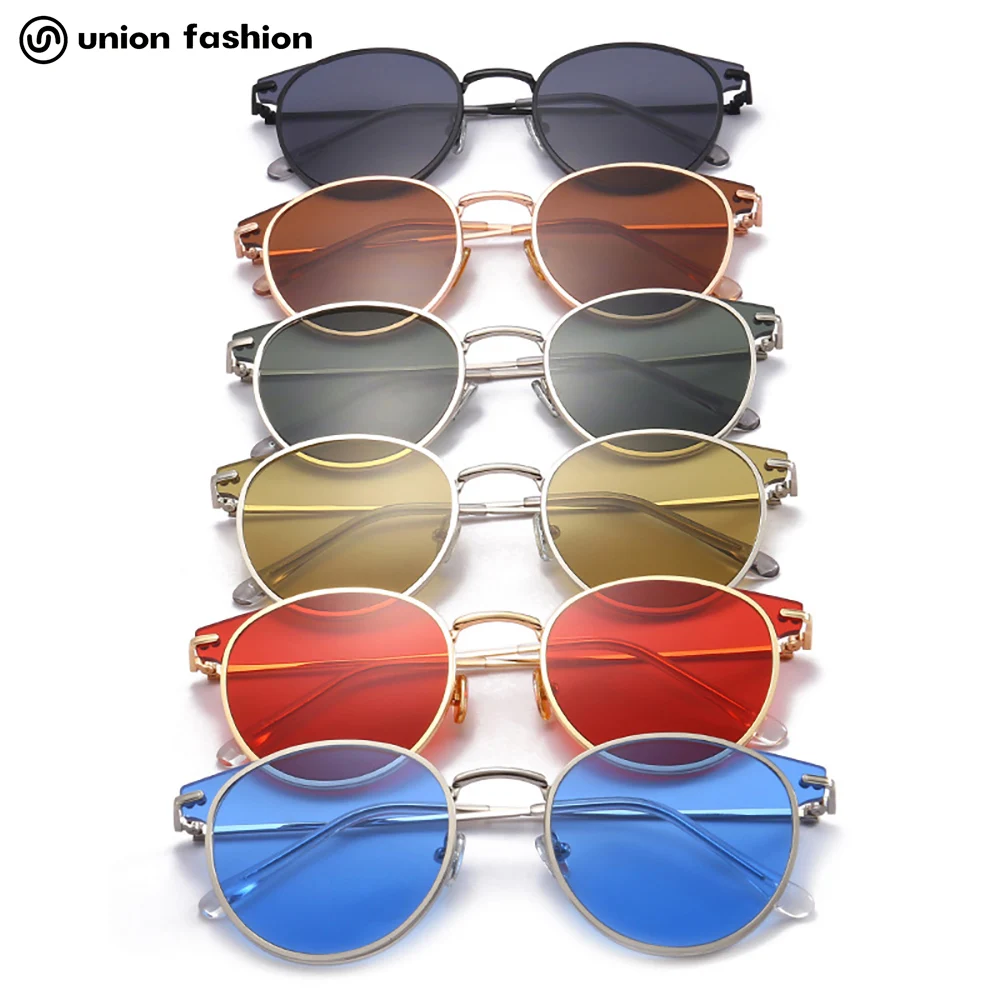 

Premium Womens Versatile Sun Glasses UV Protection Metal Round Sunglasses, 6 color
