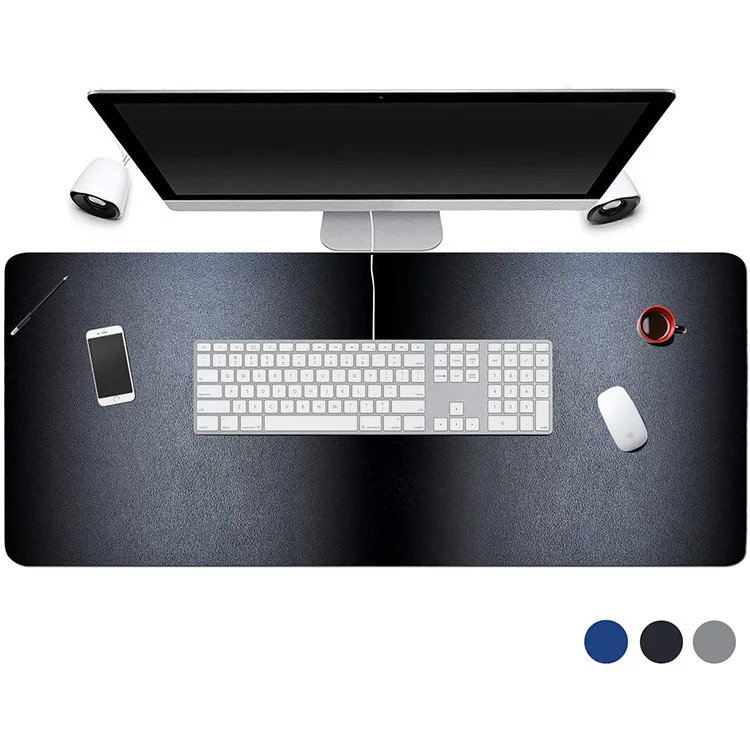 

Multifunctional Gaming Mousepad Large Waterproof PVC Leather Mat Desk Pad Protector for Office Home, Glitter rose, gold or customized