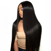 

Cheap hair extensions silky straight remy brazilian virgin human 7A 8A grade virgin cuticle aligned hair bundles with closure
