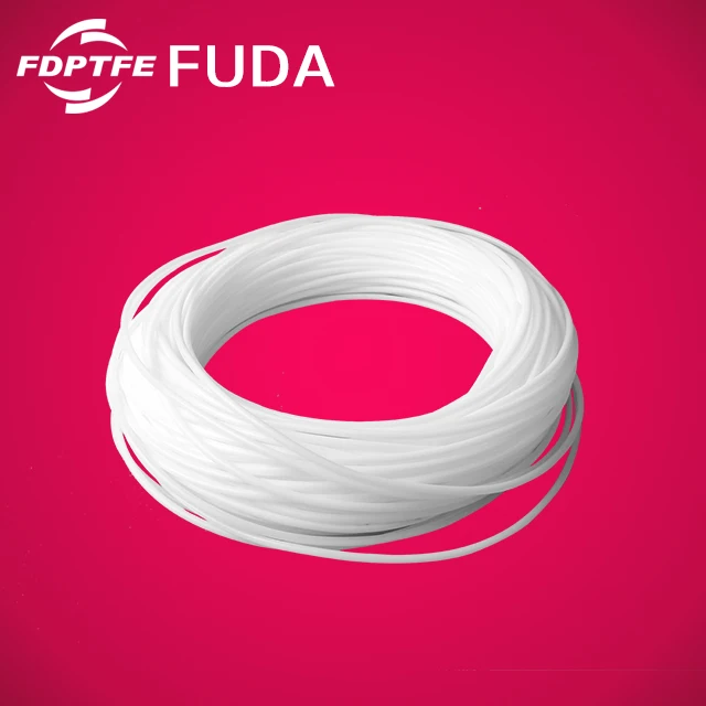 
1mm 2mm 3mm 4mm 5mm 6mm white virgin ptfe plastic extruded tube 