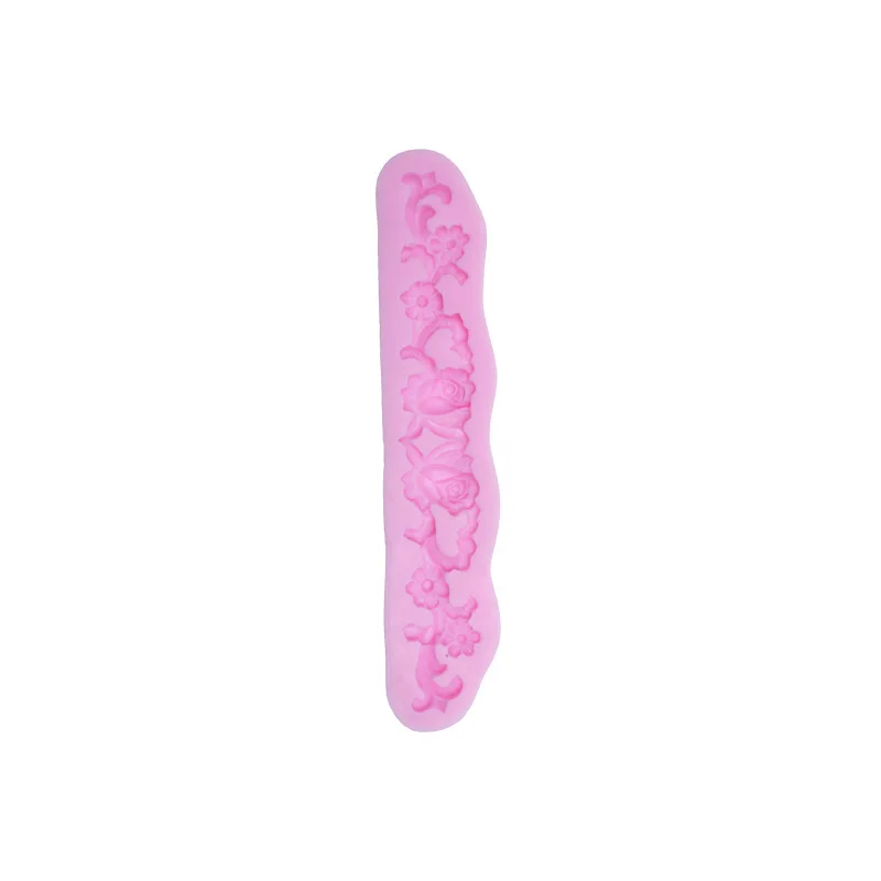 

Flowers Surrounded By DIY Cake Decoration Silicone Fondant Mold for Baking Pastry Cake Tools Bakeware Mould Making 3d Crafts