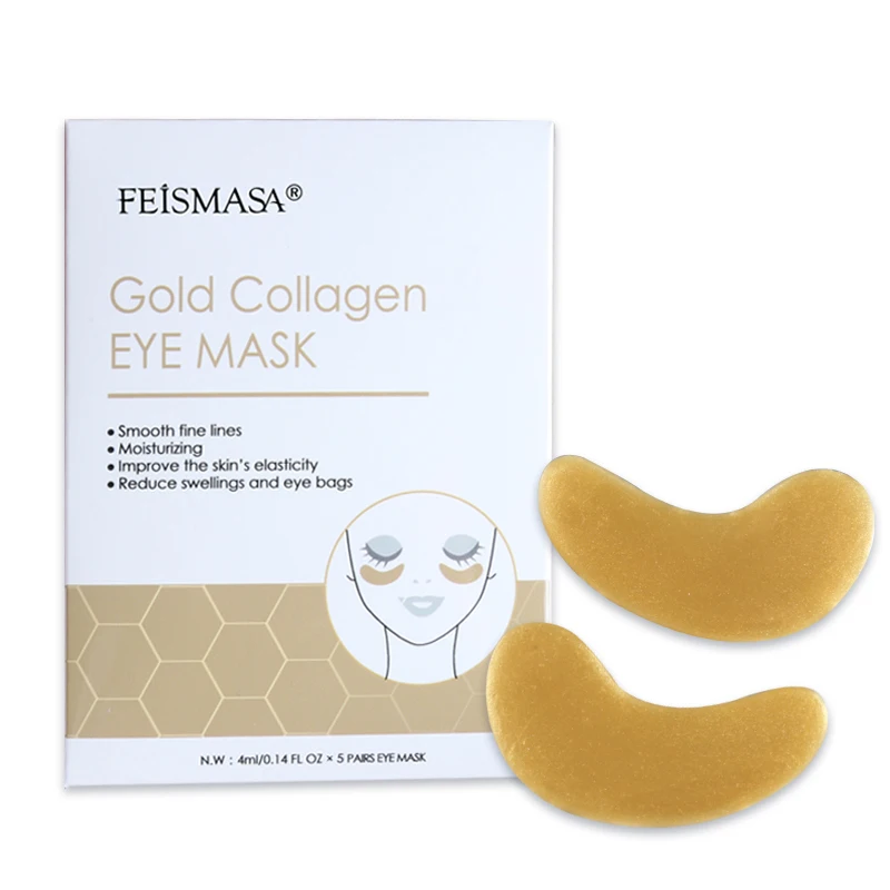 

Best Effective Removes Dark Circle Gold 24k Gel Pack Collagen Crystal Pad Eye Mask