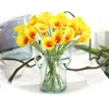 New arrival wedding centerpieces real touch calla lily artificial flower PU mini common calla lily for home decor