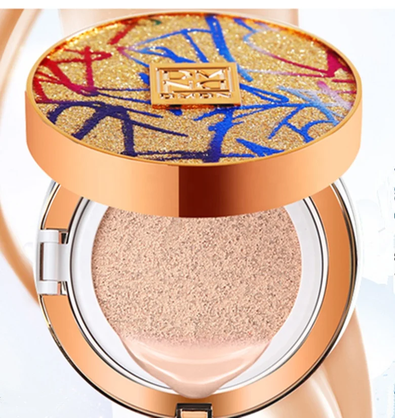 

New brand wholesale waterproof whiten skin bb cream women makeup foundation air cushion BB cream, 2 colors