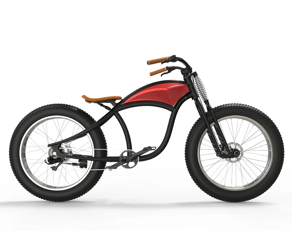 

2020 New Arrival Patent Design Electric Fat Bike With 26"x4.0 Fat Tire Bicycle Electric 500W 750W 1000W Optional