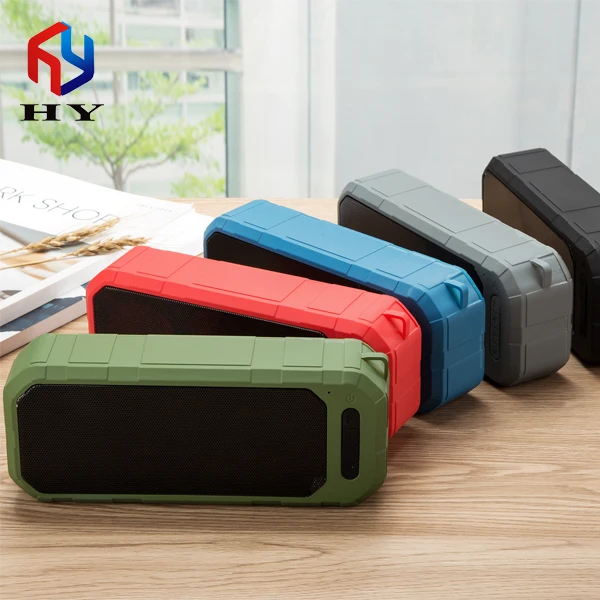 Portable Water Resistant Bass Outdoor Music Play Wireless Hands-free Bluetooth Speaker - ANKUX.COM