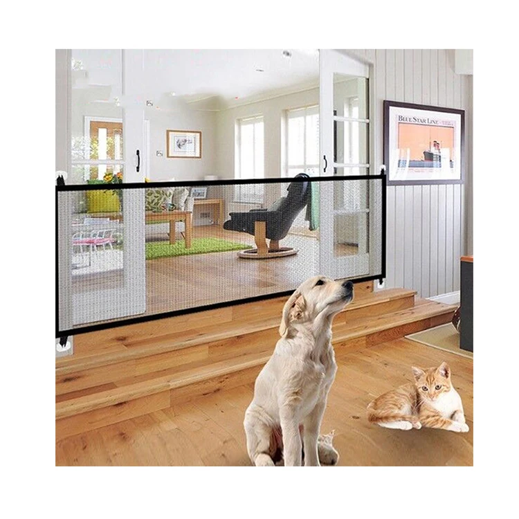 

Portable large folding kennel dog fence