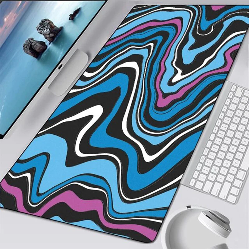 

FDT customized large gaming mat waterproof Art Strata Liquid cheap mousepad big XL gaming mat pads, Any color is available.