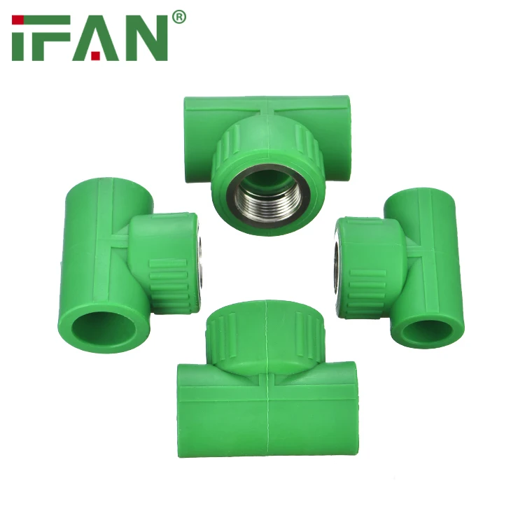 

IFAN ISO Certificate PPR Pipe Fitting High Temperature Water Pipe Fittings Plastic TEE