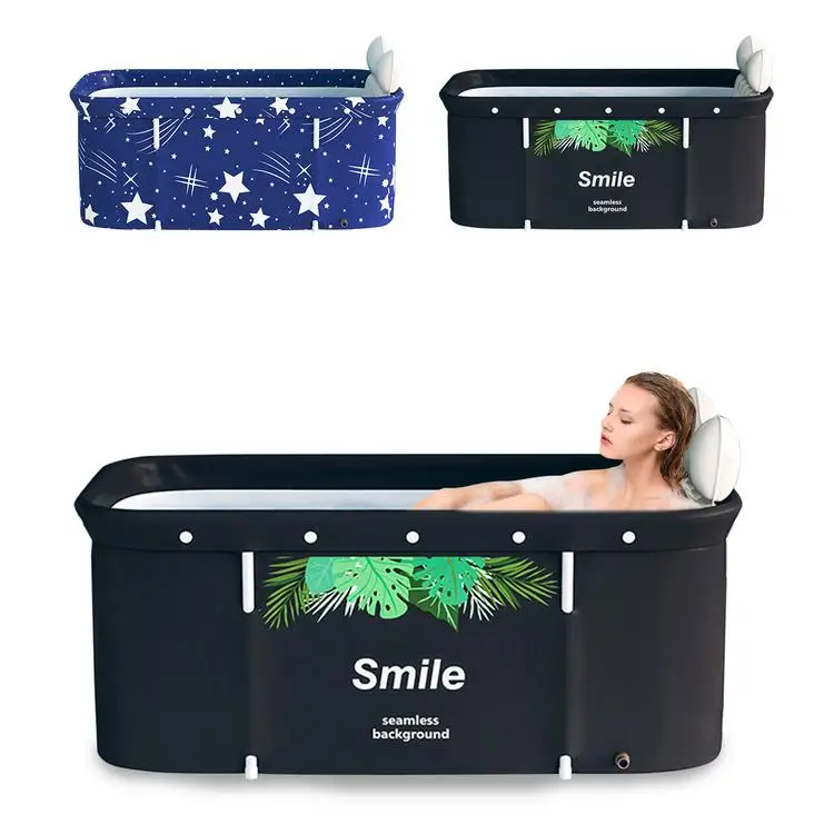 

Folding Bathtub Set Portable Soaking Bathing Tub Portable Foldable Bathtub High quality Thickened Adult Inflatable Bath tub Home