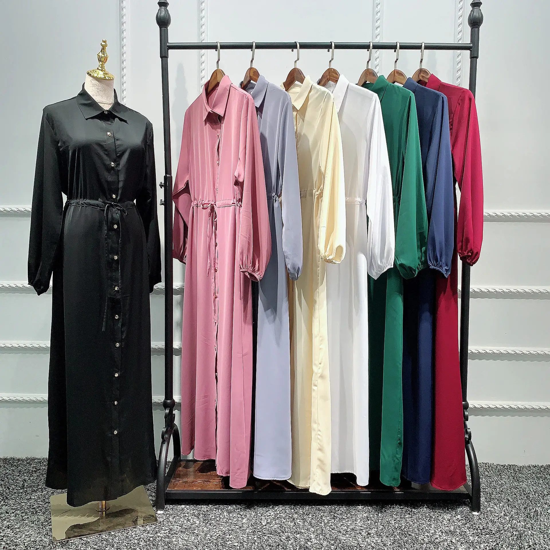 

islamic clothing abaya floral quality elegent borka malaysia embossed 2021 new arrival turkey muslim dress, Brown,blue, pink,navy, black