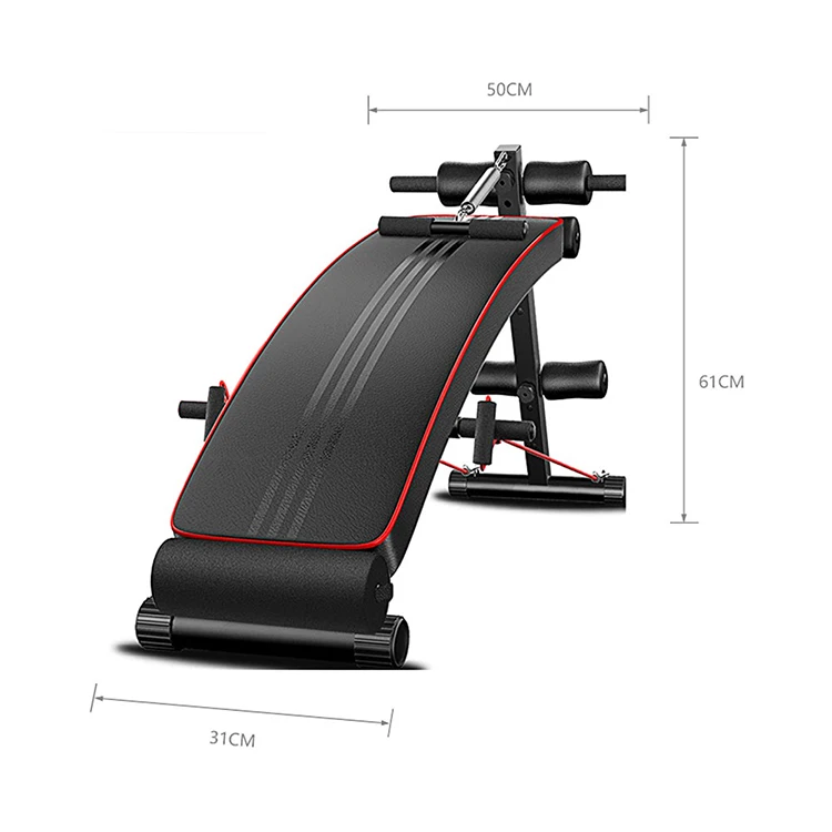 

Newbility high quality exercise gym equipment fitness sit-ups, Black