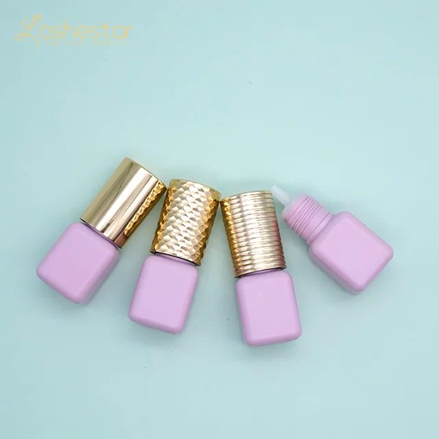 

5ml black 0.5sec fast drying Latex Free lash extension adhesive Private Label glue for eyelash extension, Gold,silver