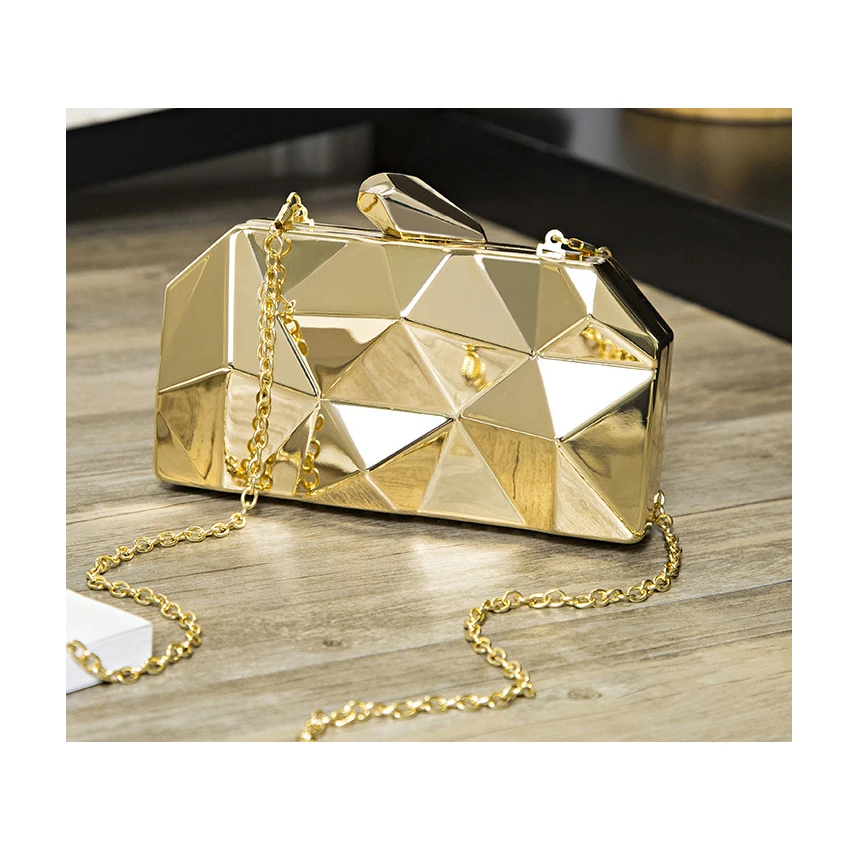 

Fashion chain laser mirror evening bags ladies shoulder handbags