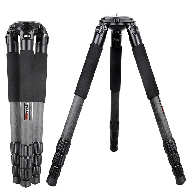 

Carbon Fiber Professional Camera Tripod Portable Professional Ball Head Level Tripod Stand for Digital Camera phone Telescope