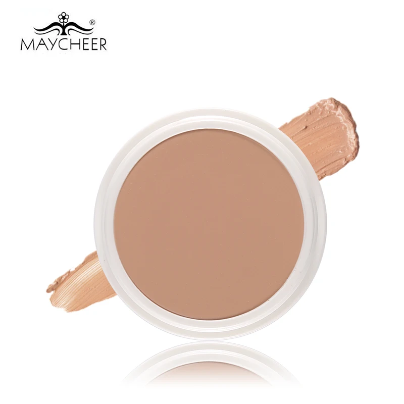 

MAYCHEER Brand Makeup Concealer Cream Hide Blemish Dark Circle Scars Acne Perfect Cover Make Up Face Foundation Cream SPF 30