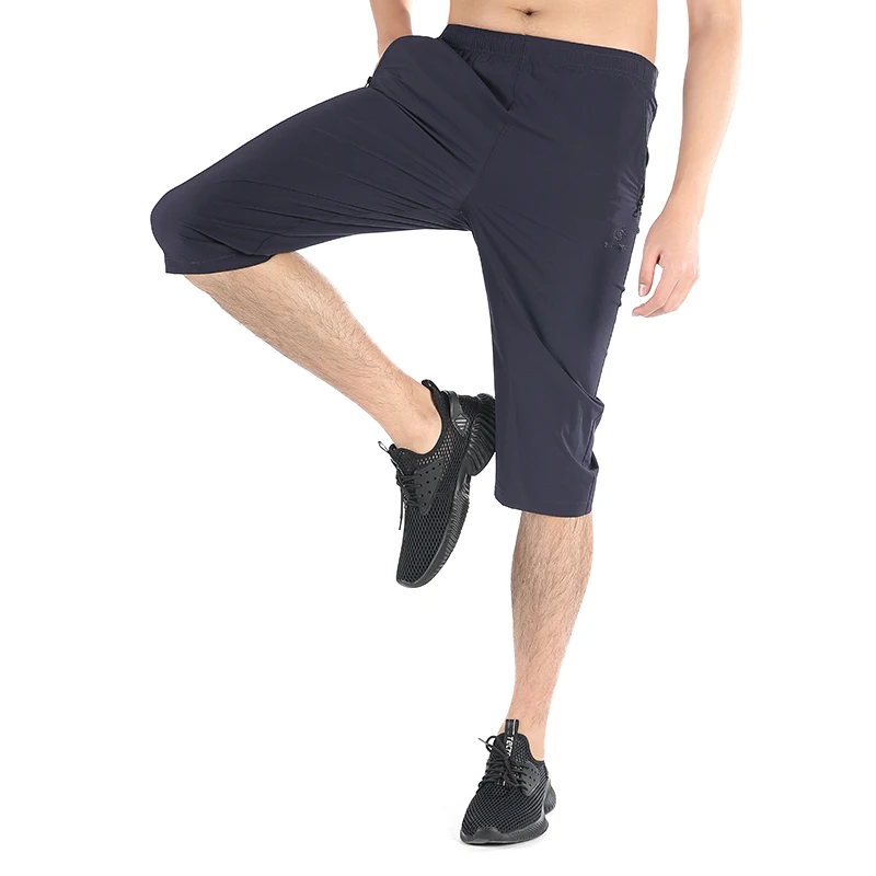 

Spring summer men's quick dry pants outdoor thin breathable Capris