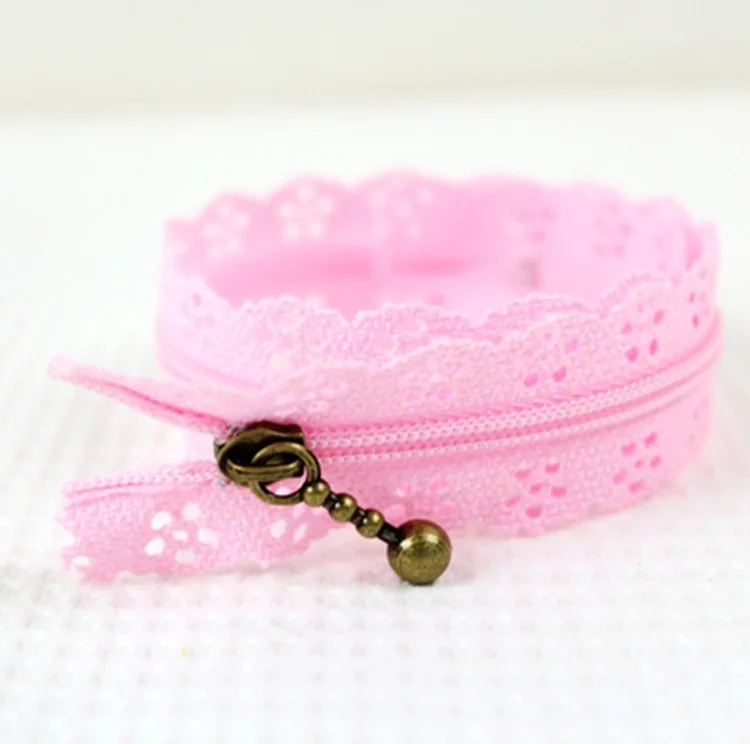 

20cm 25cm zippers lace nylon finish zipper for sewing wedding dress etc DIY