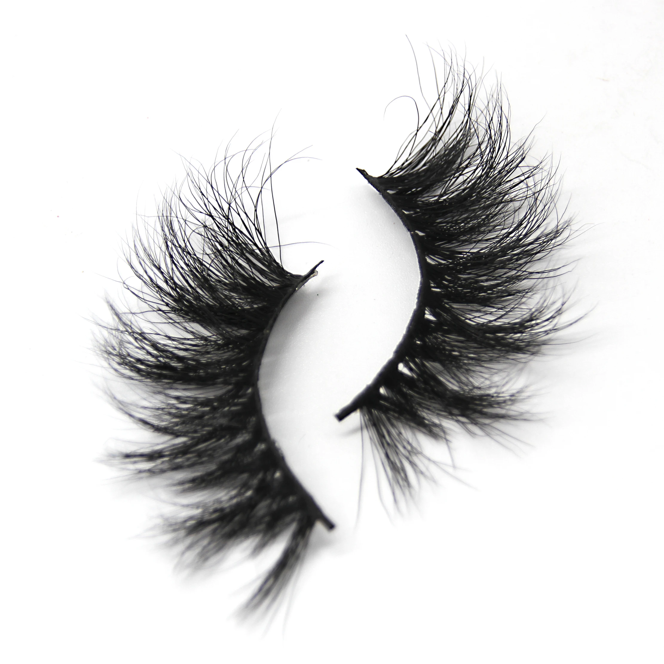 

Sales promotion 5d 25mm real mink eyelashes with eyelash custom packaging private label fast delivery, Natural black