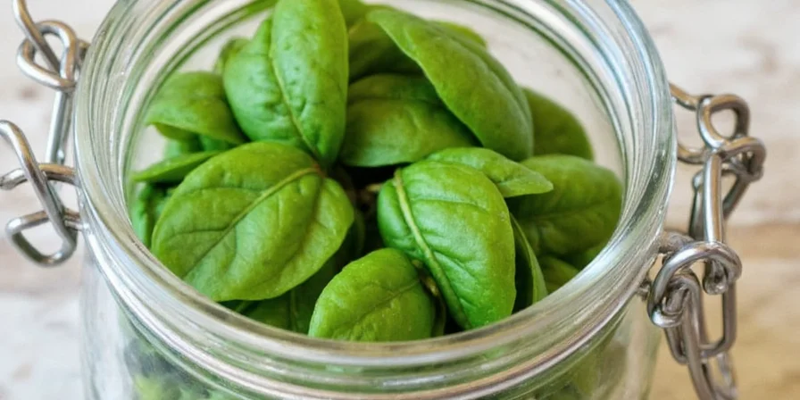 Precise oven temperature monitoring for basil drying