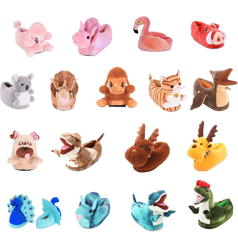 

HOT Teddy Bear Sippers for kids 2021 New Fuzzy Teddy Wholesale Plush New Style Slippers House Teddy Bear Slippers for Girls