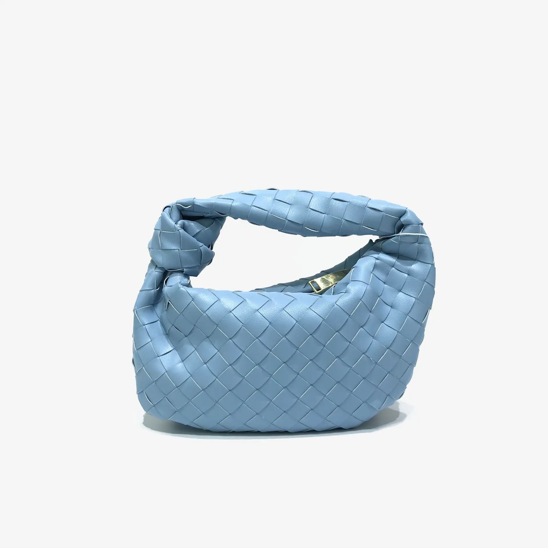 

Fashion soft weave braided ladies handbags women bag mini genuine leather handbags for women