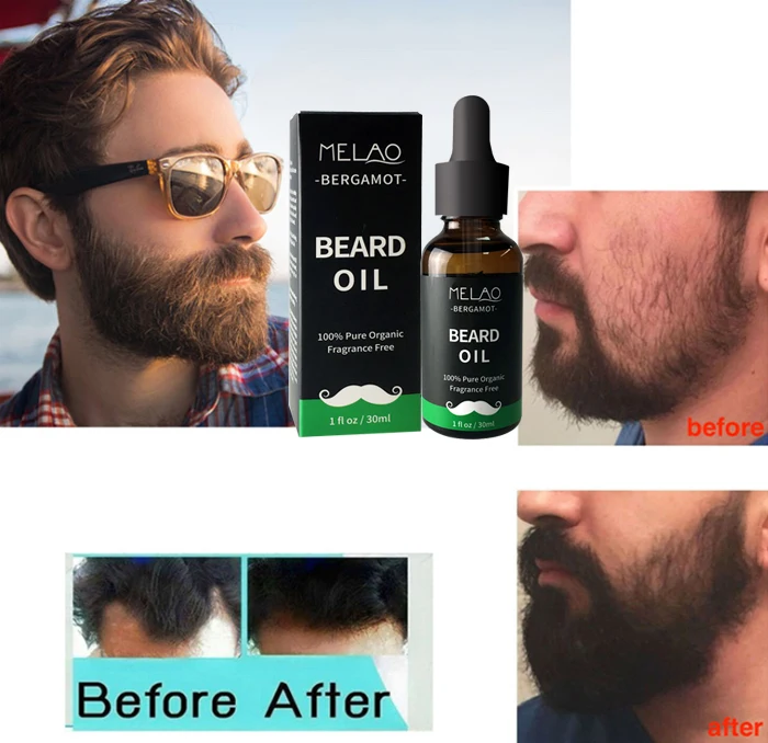 

OEM private label Best Sandalwood Beard Oil Men Argan Jojoba Softener Beard growth Oils Restores Moisture Beard Oil