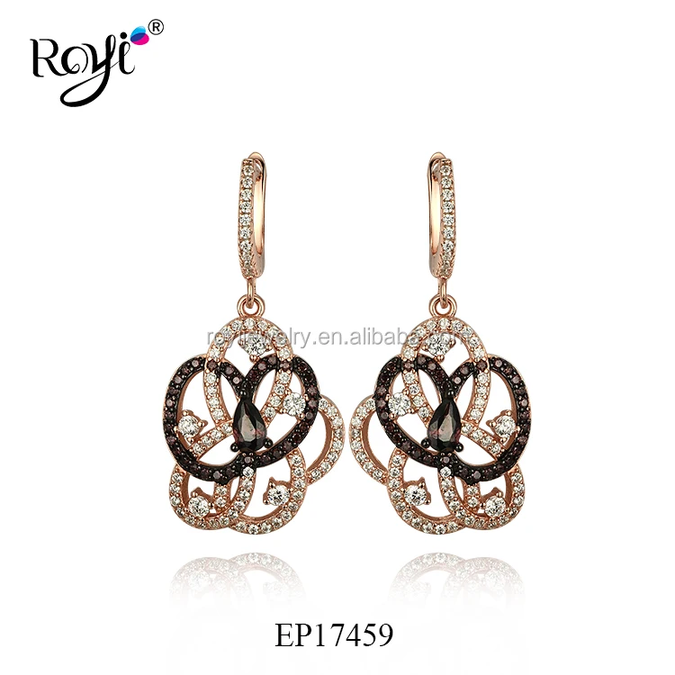 
Royi jewelry new arrivals earrings in 925 sterling silver jewelry gold plated 