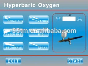 oxygen water jet peel machine