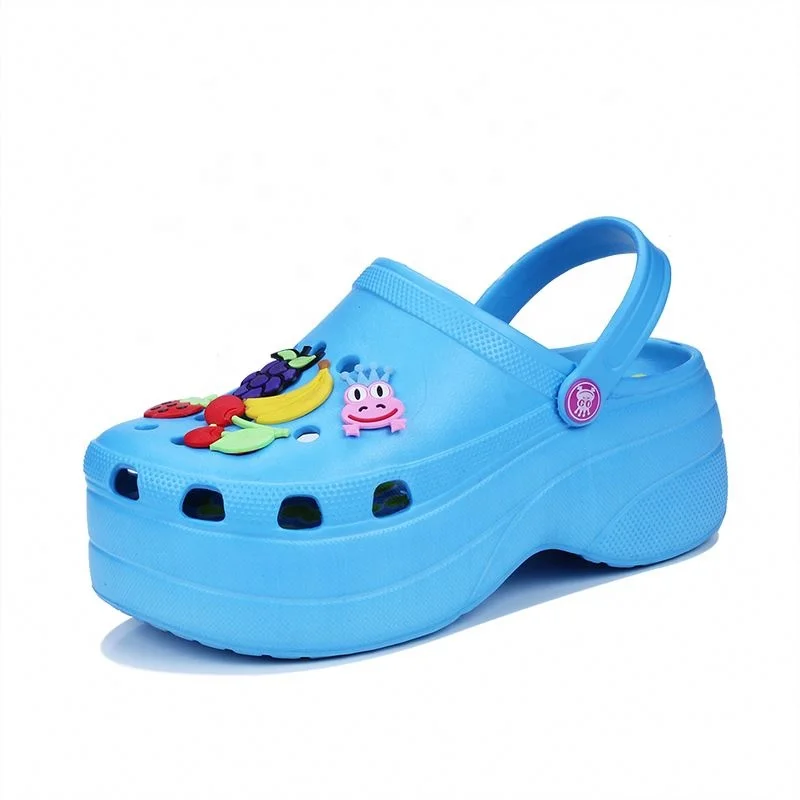 

New Arrival Fashion Sandals Thick Sole High Heel Platform Lady Platform Women Garden Shoes