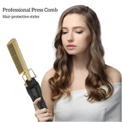 Wholesale Electric Hot Comb Hair Straightener for 