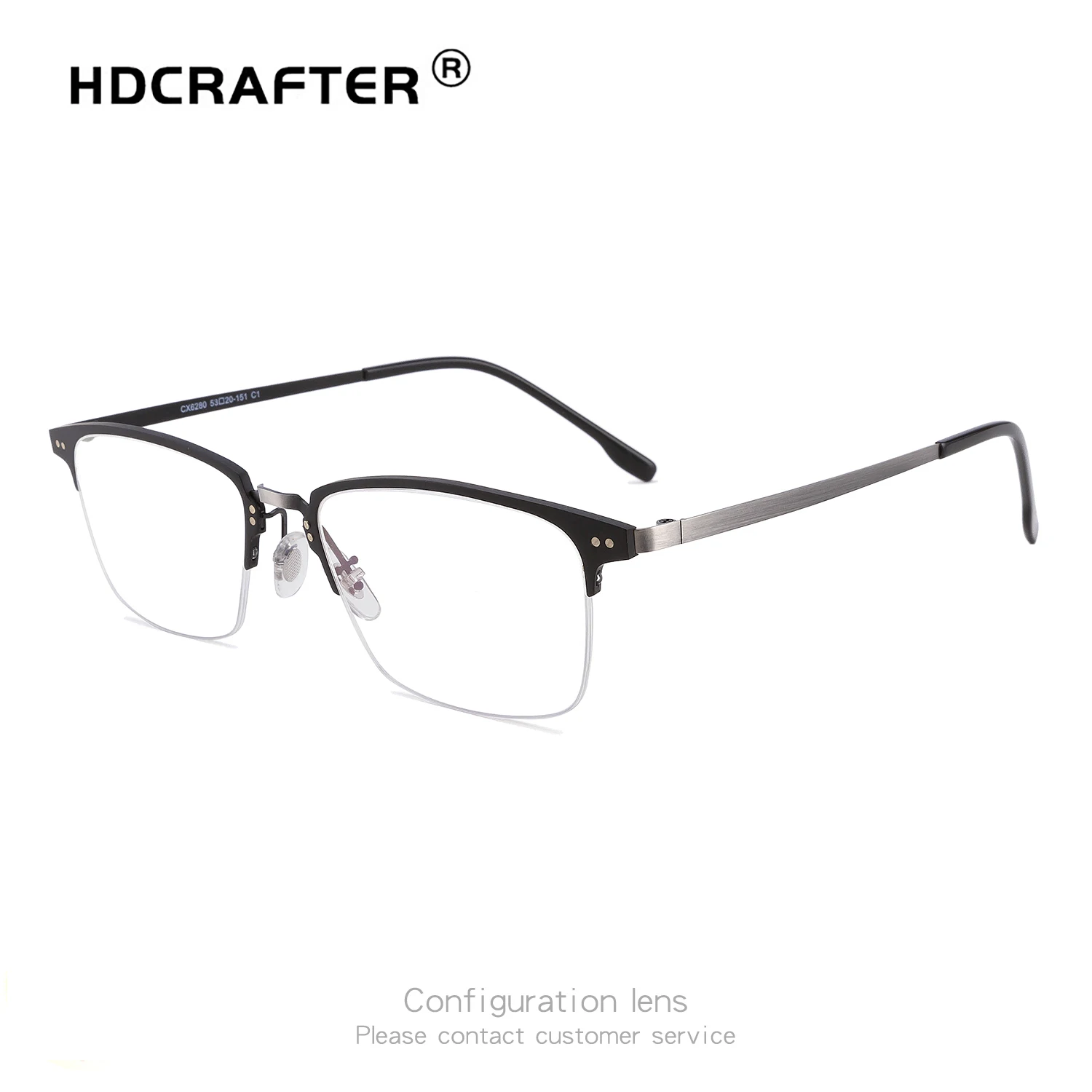 

New Alloy Business Men glasses Frame for men square shades classic optical glasses metal eyeglasses prescription CE