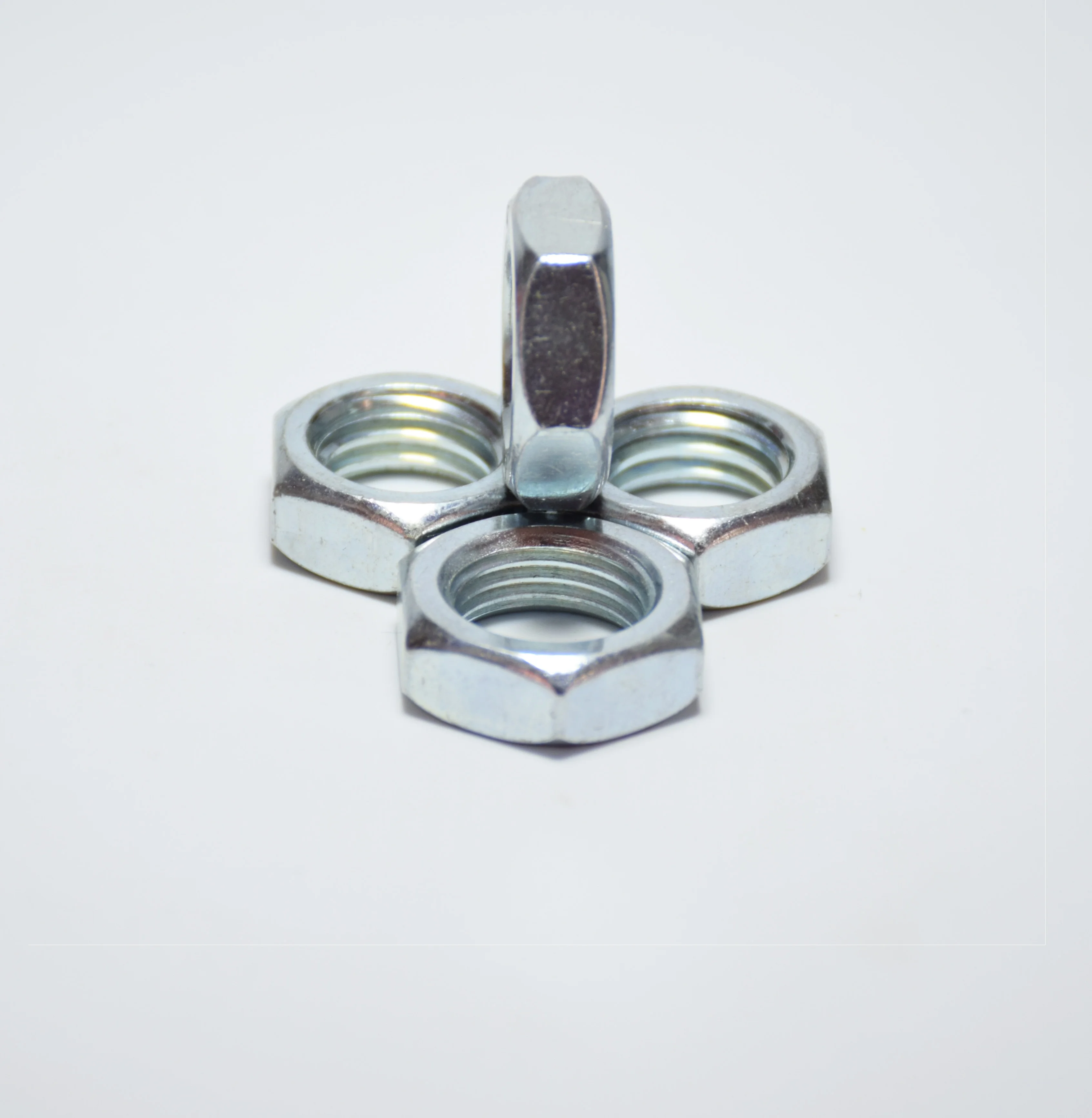 Wholesale Prices Hex Thin Nut Din 936 Zinc Plated Hexagon Nuts Buy