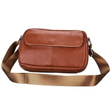 2020 новый продукт бренд плеча оптовая пользовательские высокое качество ретро коричневый пояса из натуральной кожи прохладный человек сумка