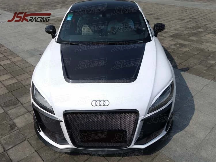 Black Sails Style Glass Fiber Bumper Body Kit For 20082014 Audi Tt Tts