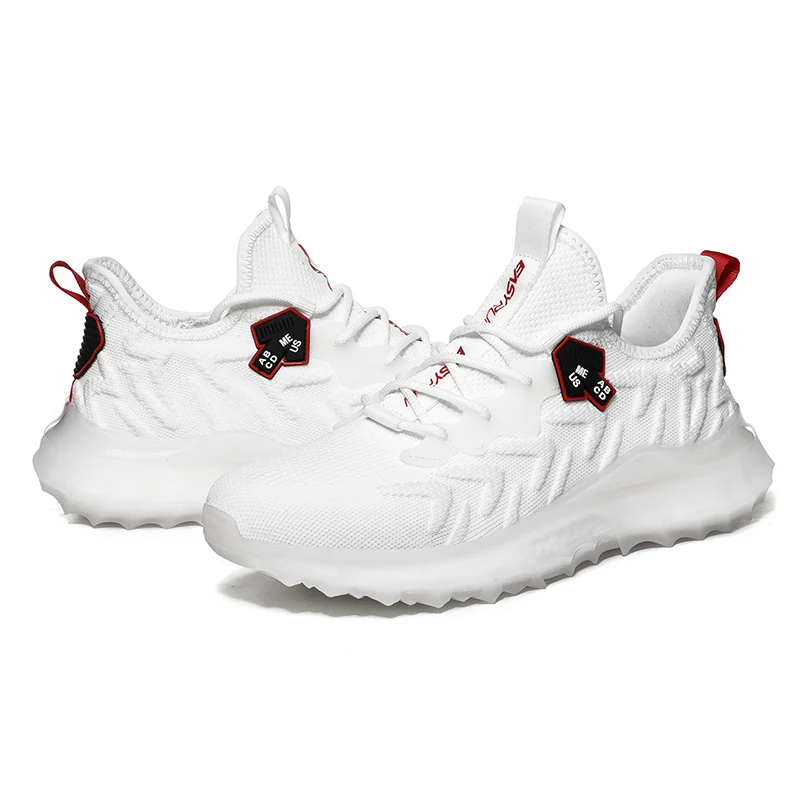 

Fashion non-slip outsole casual adult men running shoes wholesale wear-resistant custom design men's sports shoes