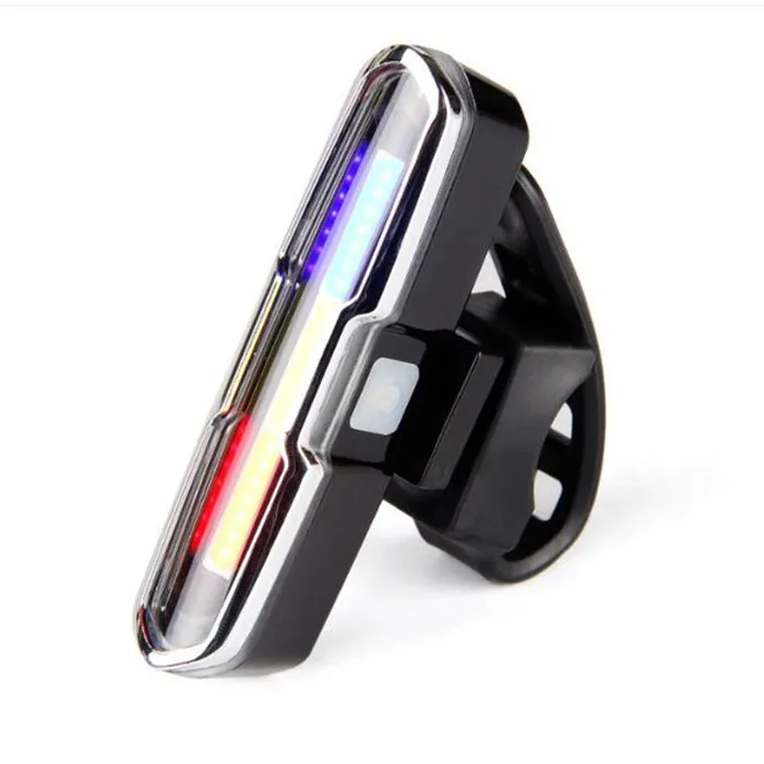 

Bike tail light super bright bike light USB rechargeable LED bike rear light, Multiple colour