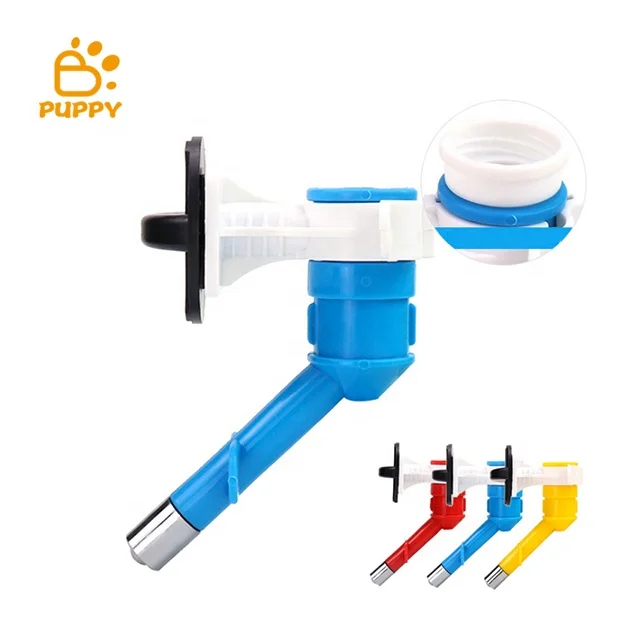 

Promotional Plastic Bottle Holder Tool Travel Drinking Portable Pet Dog Cat Water Dispenser, Blue, red, yellow