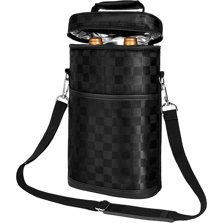 

New Design Hot Sale Wine Bags For Wine Bottles Popular Wine Cooler Bag