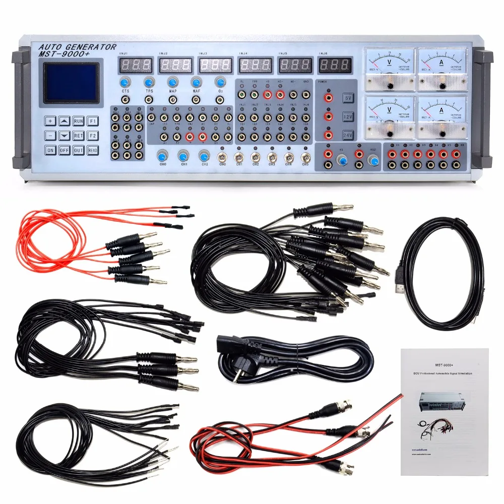 

Professional Automotive ECU Signal Simulator Testing Bench for Universal Cars with Gasoline Engines One Year Warranty Free Ship