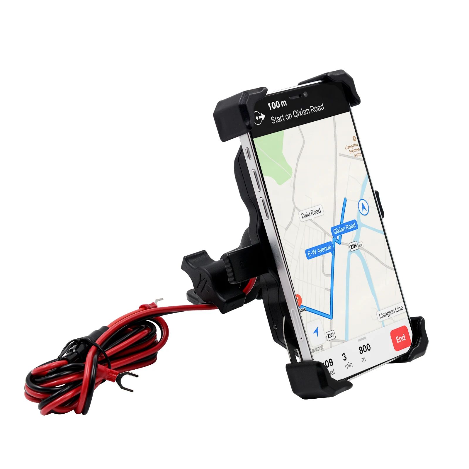 

Motorbike Phone Charging Holder Motorcycle Mobile Phone Holder Charger Wireless