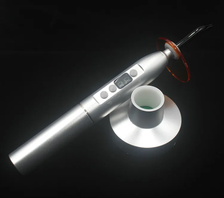 Luz de curado LED de metal dental inalámbrica de alta potencia de 7W con solidificación 3s